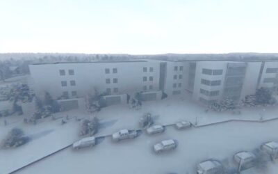 The vision for Providence Village is captured through a video rendering (2016)
