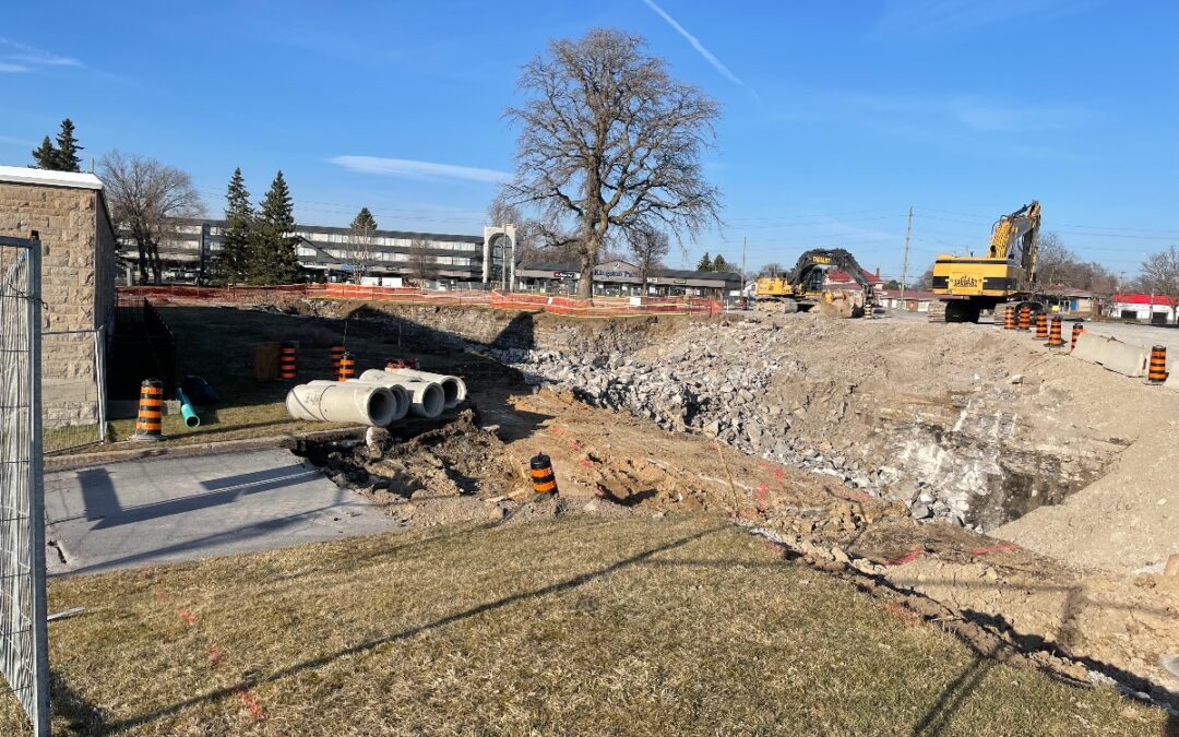 PVI Construction Update April 2024: Civil Work on Phillips Street